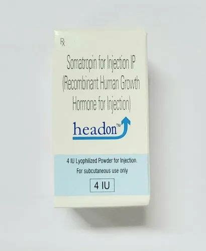 Somatropin For Injection Ip Recombinant Human Growth Hormone For