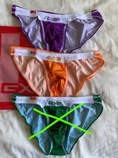TM Scrunch Butt Half Back Bikini Underwear Men S Fashion Bottoms New Underwear On Carousell