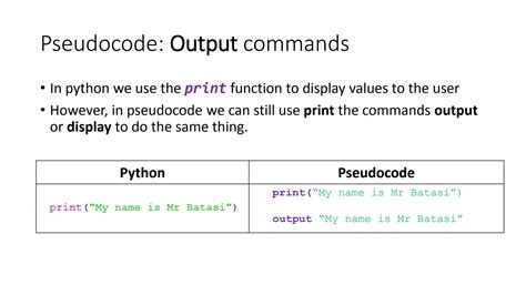 Solution Guide To Writing Pseudocode Gcse Cs Studypool