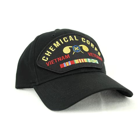 Us Army Chemical Corps Vietnam Veteran Ball Cap Us Army Branch Of