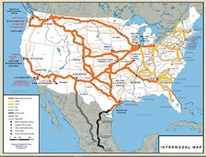 Us Railroad Map Black Sea Map