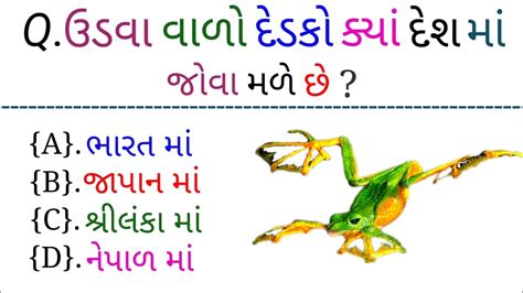 Gk Question In Gujarati જનરલ નલજ ન પરશન Gk Question And