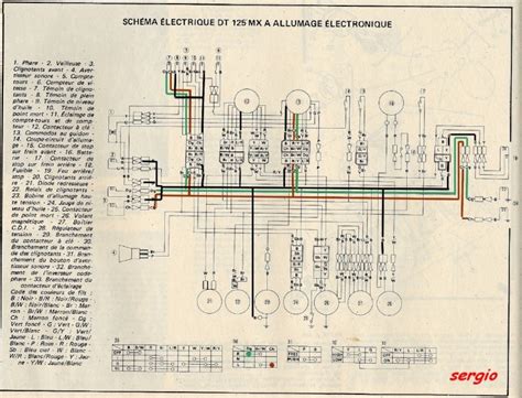 Yamaha 125 Dtmx Schema Electrique Combles Isolation