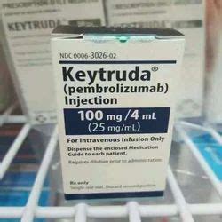 Pharmaceutical Injection Keytruda Pembrolizumab Mg Injection