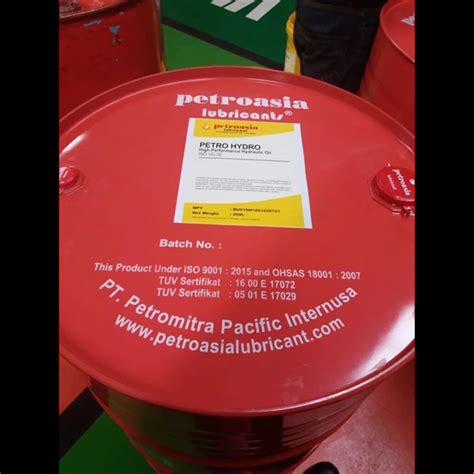 Jual Oli Hidrolik Petro Hydro 68 Jakarta Persada Energi Petroasiatama