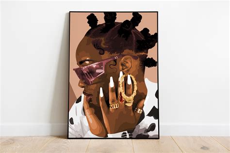 Black Woman Art, Trend Art, Black Woman Wall Art, Black Girl Wall Art ...