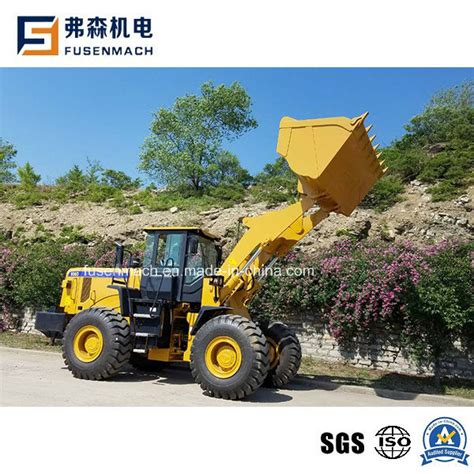 Wheel Loader Zl50 With Cummins Engine Joystik Control A C 5ton Wheel