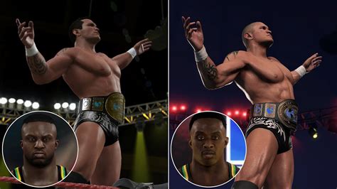 WWE 2K22 Vs WWE 2K15 Legend Killer Randy Orton Classic Big E 1 18