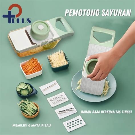 Jual Parutan Sayuran Multifungsi Alat Dapur Pengiris Bawang Merah Alat