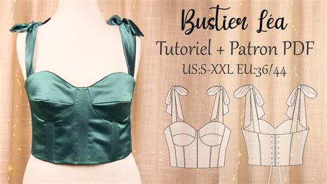 Tuto Couture Comment Coudre Un Bustier Corset Avec Bonnets Et Baleines