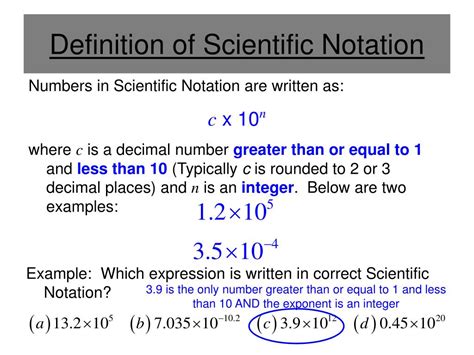 Ppt Scientific Notation Powerpoint Presentation Free Download Id 2567270