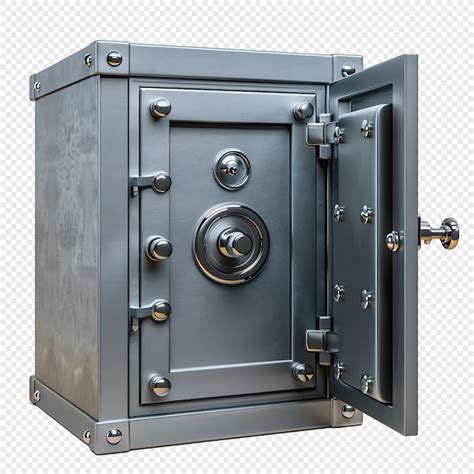 Premium Psd Safety Locker Safe Box On Isolated Transparent Background
