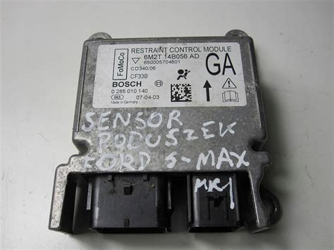 MODUŁ SENSOR AIRBAG PODUSZEK FORD FOCUS S MAX MK1 6M2T 14B056 AD za 48