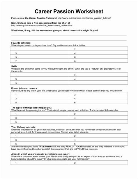 Employment Skills Assessment Template Free Life Skills Worksheets And Professional Resumes Job