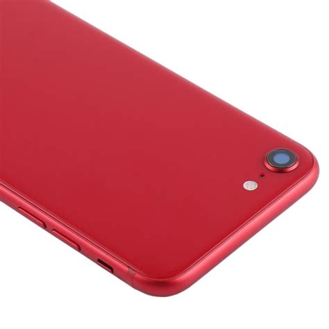 Ch Ssis Pr Assembl Pour Iphone Rouge Avec Logo