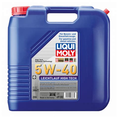 Ulei Motor Liqui Moly Leichtlauf High Tech W