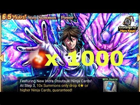 Nxb Nv Summon Shinobite At Indra Otsutsuki New Rd Kit