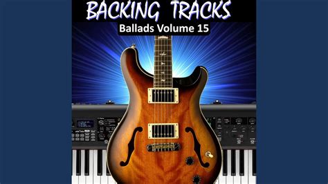 Cloudy Rock Ballad Guitar Backing Track In B Minor Youtube