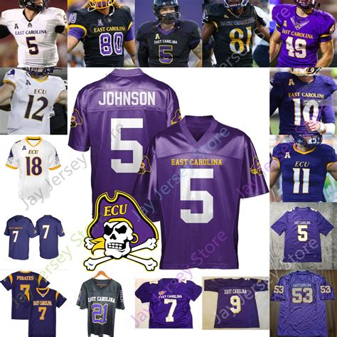 2020 2020 East Carolina Pirates Ecu Football Jersey Ncaa College