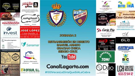 Retransmisión en directo J2 Real Jaén CF UD Torre del Mar 18 09