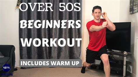 Over 50s Beginners Full Body Tabata Style Cardio Workout Youtube