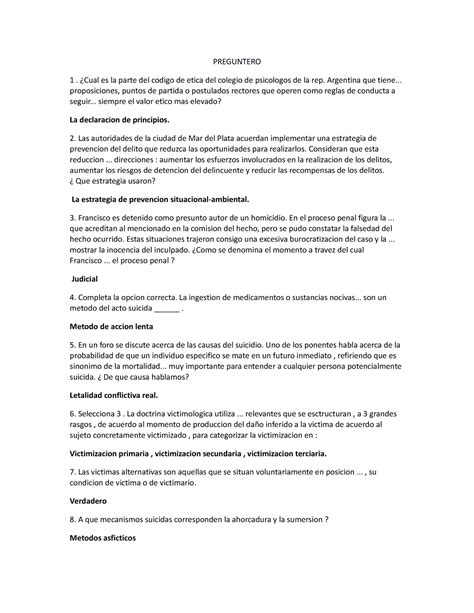 Preguntero 2 Parcial 2023 Preguntero ¿cual Es La Parte Del Codigo