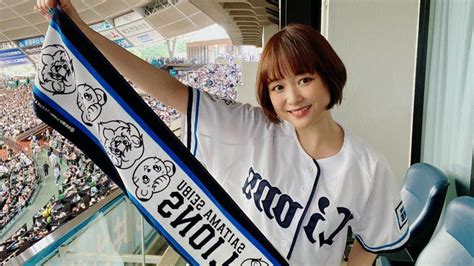 大原櫻子さんのインスタグラム写真 大原櫻子instagram「ライオンズ獅子女デー⚾️ ミニライブとセレモニアルピッチ、ありがとう