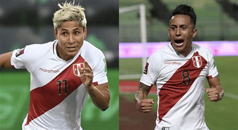 Ruidíaz y Cueva así van sus números con la Selección Peruana a once