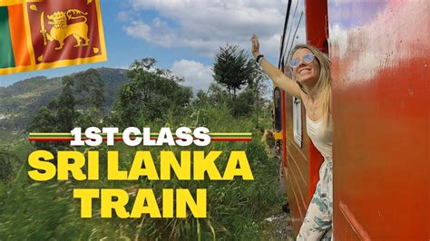 St Class Luxury Train In Sri Lanka Kandy To Ella Youtube