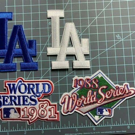 1981 Los Angeles Dodgers Mlb World Series Championship Iron On Etsy