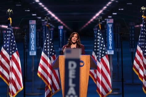 Accepting Vp Nomination Harris Looks Past Trump And Toward President