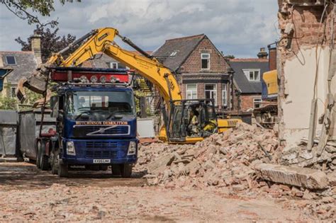 Demolition of former hospital begins | We Are Barnsley