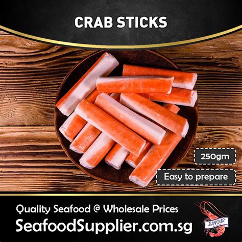 Crab Sticks 250gm Savour Gourmet Shopee Singapore