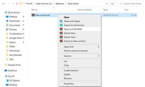 Cómo abrir archivos RAR en Windows 10 (2022) - Recurso Wordpress