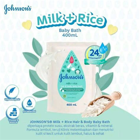 Jual Johnsons Milk Rice Ml Shopee Indonesia