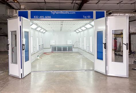 Tej 60 Semi Down Draft Paint Booth Tej Paint Booths