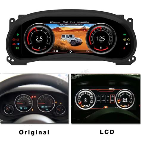 12 3 Digital Dashboard Panel Virtual Instrument Cluster CockPit LCD