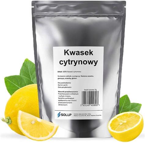 Kwasek Cytrynowy Spo Ywczy Kg Inna Marka Sklep Empik