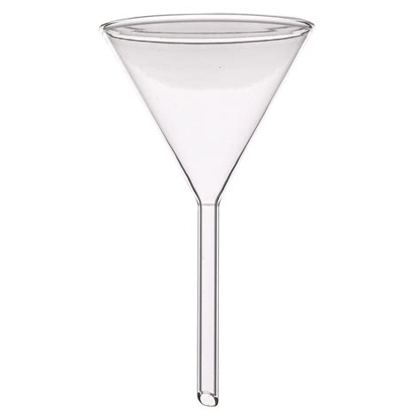 PP053155AD Plain Filter Funnel Glass 55mm Pack Of 10 Philip Harris