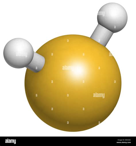 El sulfuro de hidrógeno H2S la estructura química de moléculas El