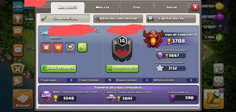 Clash Of Clans Cv Full Itens M Gicos E Gemas Dfg