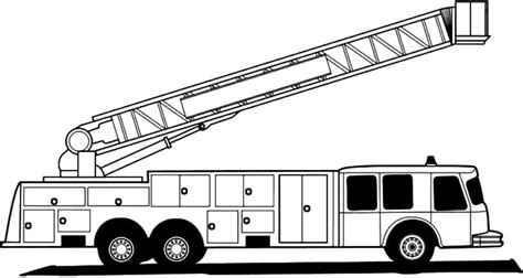 Disegni Da Colorare Camion Dei Pompieri Stampabile Gratuito Per