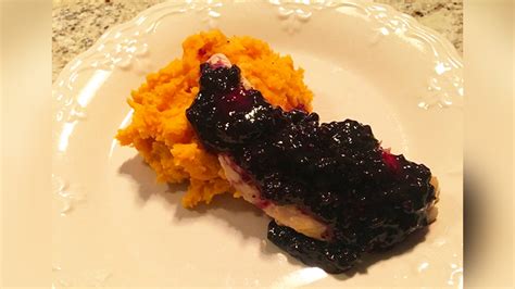 Easy Meals For Cancer Patients Chicken And Black Raspberry Sauce