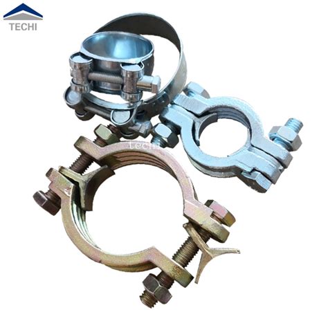 Double Bolt Hose Clamp Sl Top Quality Hydraulic Pipe Clamp Hose