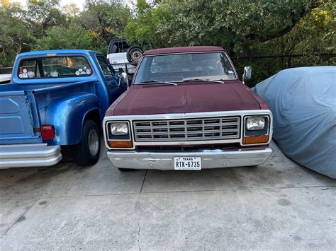 1982 Dodge Other Pickups Pickup Red Rwd Automatic D150 Classic Dodge Other Pickups 1982 For Sale