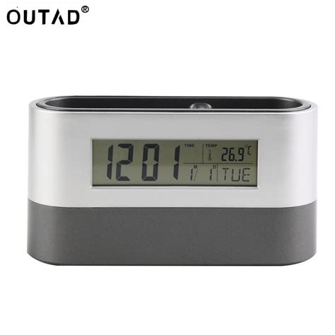 Table clock office decoration desk vintage small office home clock digital clocks diy outdoor ...