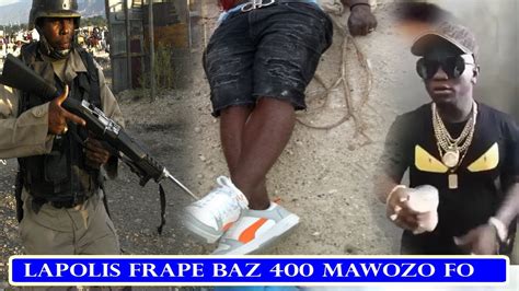 Baz 400 mawozo pèdi yon gwo sòlda YonYon pran kou lapolis frape bandi