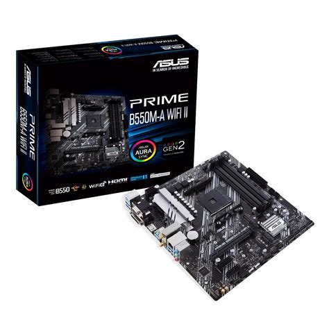 Motherboard Asus Prime B M A Wifi Ii Am Ta Gen Ddr Precio