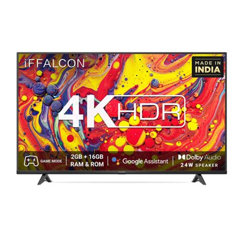 Iffalcon Cm Inches K Ultra Hd Certified Android Smart Led Tv