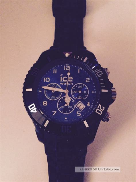 Ice Watch Ice Blue Chrono Black Blue Herren